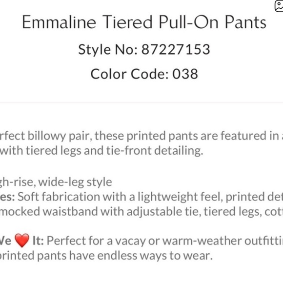 NWOT - Free People Tiered Emmaline Pull-On Pants - Picture 3 of 11